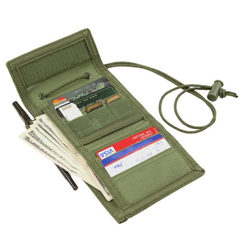 Condor - Portfel VAULT Tri-Fold - Czarny - 235-002
