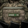 M-Tac - Naszywka Autosave PVC - 3D - Oliwkowy - 51116701