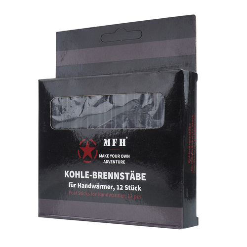 MFH - Carboneinsätze für Handwärmer - 12 Stk - 24723