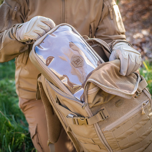 M-Tac - Przezroczysty Organizer Na Narzedzia Elite Large Gen.II - Cordura - Nylon - Czarny - 10147802-L 