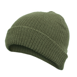 Mil-Tec - Uhrenkappe - 100 % Wolle - Olive - 12140001