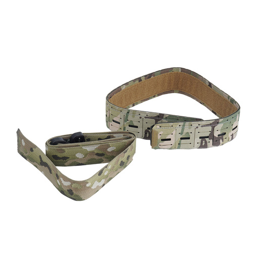 Bajonett - SUPPRESSOR Taktischer Gürtel mit MOLLE-Overlay - AustriAlpin COBRA ProStyle 18kN - 44 mm - Multicam