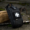 M-Tac - Medic Cross Square 3D PVC Patch - Black / Gray - 51124211