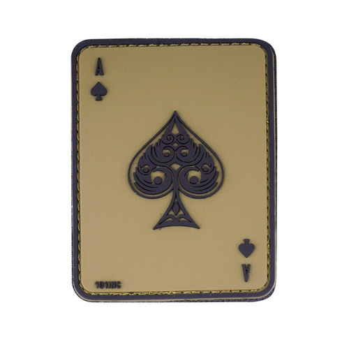 101 Inc. - 3D-Aufnäher - Pik-As - Grün - 444130-5111