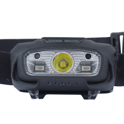Mil-Tec - Latarka czołowa GC220 - 220 lm - Czarna - 15172300