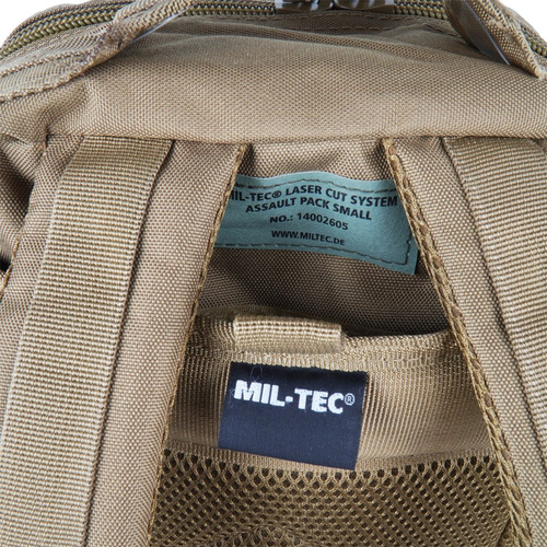 Mil-Tec - Kleine Assault Pack Laserschnitt - schwarz - 14002602