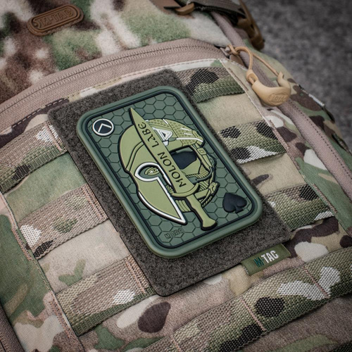 M-Tac - MOLLE-Platte für Aufnäher - 80 x 135 mm - Olive - 10122001