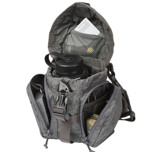 Helikon - Torba Essential Kitbag - Nylon Polyester Blend - Czarna / Szary melanż - TB-EKB-NP-M1