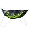 Lesovik - Wanderhängematte DRAKA mit Moskitonetz und Aufhängung SNEKA - Treetop Green