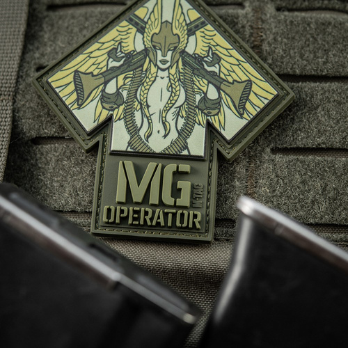 M-Tac - MG Operator Patch - PVC - Printed - Ranger Green - 51348123