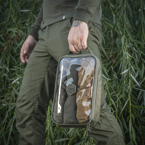 M-Tac - Przezroczysty Organizer Na Narzedzia Elite Large Gen.II - Cordura - Nylon - Czarny - 10147802-L 