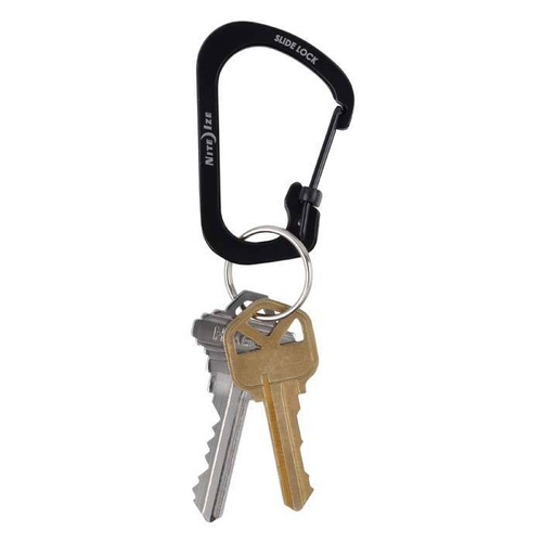 Nite Ize - SlideLock Carabiner #2 - Stalowy - CSL2-11-R6