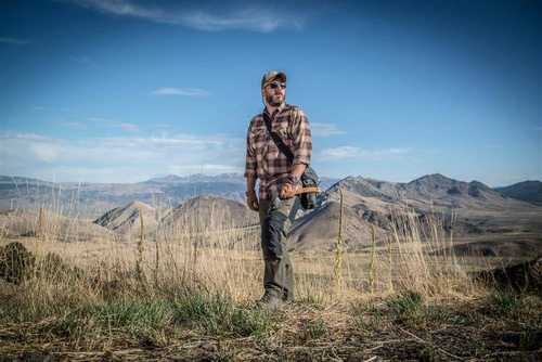 Helikon - Woodsman® Pants - Taiga Green / Black - SP-WDN-DC-0901A