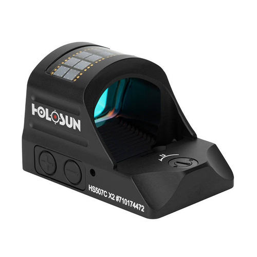Holosun - HS507C X2 Micro Red Dot - Solarpanel