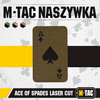 M-Tac - Militär-Patch - Ace of Spades - Ranger Green / Schwarz - 51109232