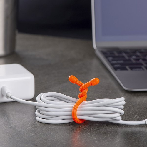 Nite Ize - Elastyczny trok Gear Tie 6'' - 2Pack - Neon Yellow - GT6-2PK-33