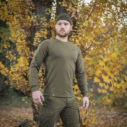 M-Tac - Raglan-Sweatshirt Sportler - Baumwolle - Dark Olive - 20455048