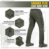 M-Tac - Sahara Flex Lite Hose - Army Olive - 20064062