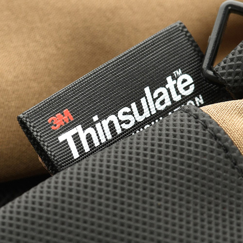 M-Tac - Soft Shell Thinsulate Tactical Gloves - Black / Coyote Brown - 90308017