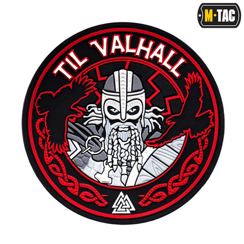 M-Tac - Naszywka 3D PVC Til Valhall - Czarny / Czerwony - 51142332