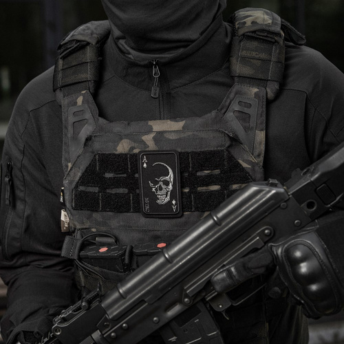 M-Tac - Face of War Patch - Embroidery - Black - 51389002