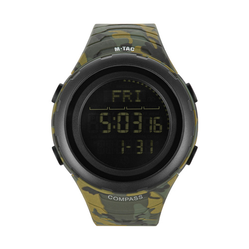 M-Tac - Taktische Uhr 2166 - LED - 5 ATM - Schwarz - 50008030