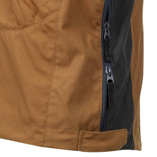 Helikon - Jacket Anorak Woodsman - Earth Brown/Black - KU-WDN-DC-0A01B