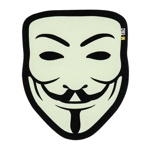 M-Tac - Naszywka Morale Patch Anonymous - Czarny / GID - 51313299