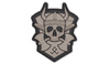101 Inc. - Naszywka 3D - Viking With Hatchet - Szary