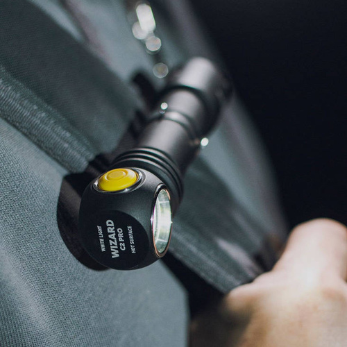 Armytek - Headlamp Wizard C2 Pro - Magnetic Charger - 2500 lm - 18650 - Black - F08701C