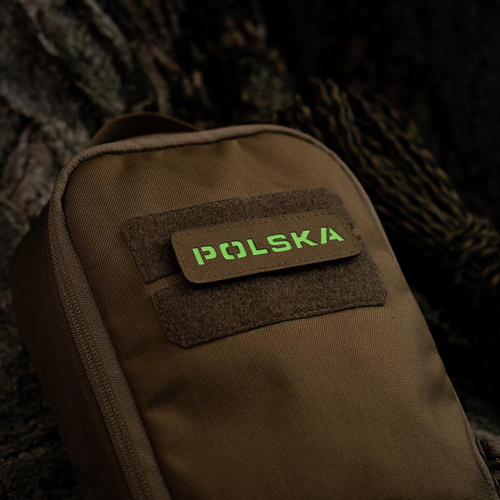 M-Tac - Naszywka Polska 25х80 - Laser Cut Fluorescencyjna - Coyote / Fluo - 51004205