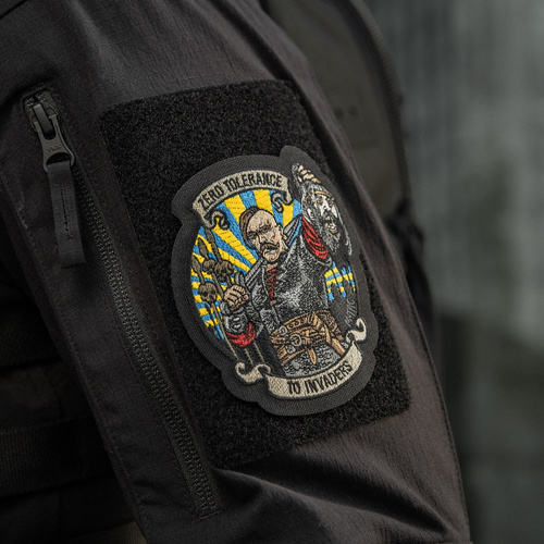 M-Tac - Zero Tolerance Patch - Embroidery - Cordura 500D - Yellow/Blue - 51490002