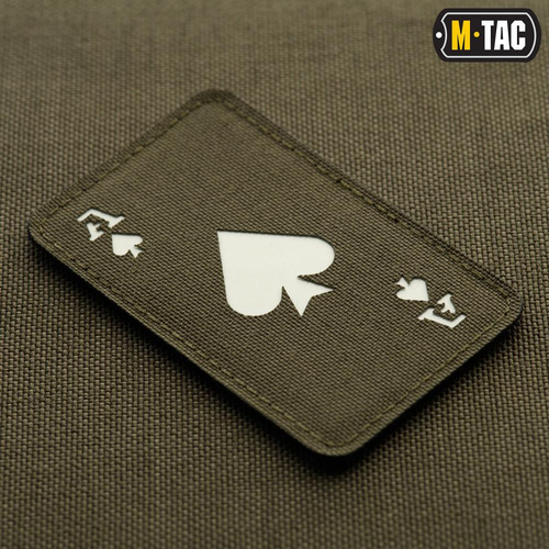 M-Tac - Patch - Ace of Spades - Ranger Green / Fluorescent - 51109239
