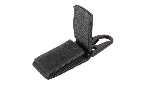 101 Inc. - MOLLE-Karabinerhaken mit Schlüsselring - 2 Stück - Schwarz