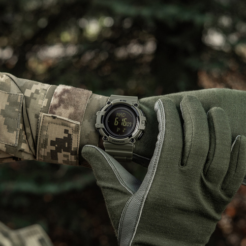 M-Tac - Taktische Uhr mit Kompass 2233 - Ranger Green - 50010001