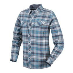 Helikon - Koszula Defender Mk2 Pilgrim - Blue Plaid - KO-DPG-SR-P6501