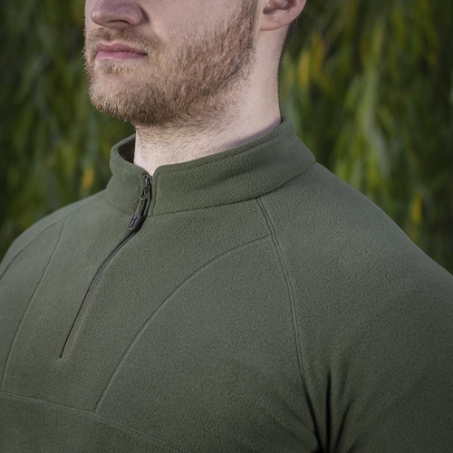 M-Tac - Militär-Fleece Delta Polartec Cardigan Raglan - Army Olive - 70022062