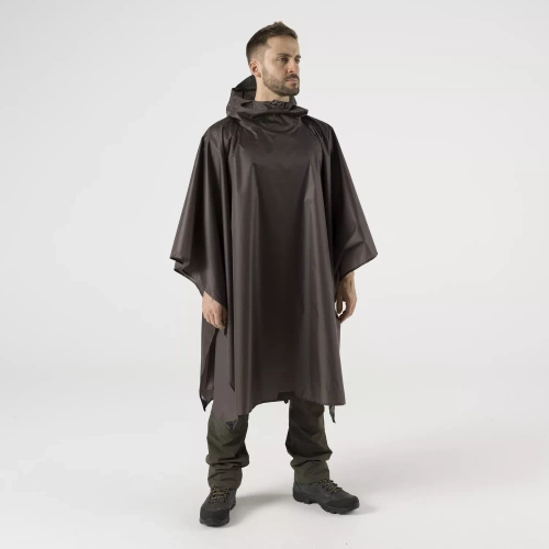 Helikon - Poncho Lightweight - Polyester Ripstop - Earth Brown - PO-LHW-PO-0A