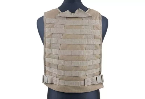 GFC Tactical - Taktische Plattenträgerweste MBSS - Nylon - Coyote Braun - GFT-18-000363