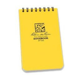Rite in the Rain - Allwetter-Notizbuch - 3x5'' - 135 - Gelb