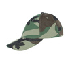 Mil-Tec - Czapka z daszkiem Baseball Cap - Bawełna - Woodland - 12315020