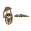 Mil-Tec - Pineapple Cord Stopper - Coyote - 13458235