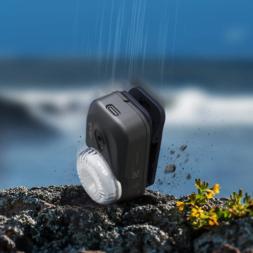 Fenix - Latarka czołowa HL17R z akumulatorem 1000 mAh - 500 lm - Czarna - HL17R black