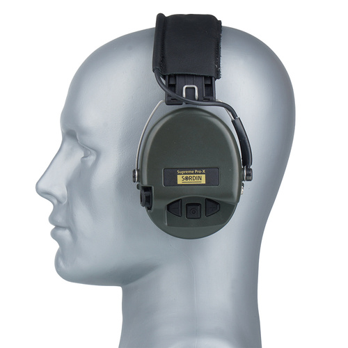 Sordin - Supreme Pro-X Earmuff - Green - 75302-X/L-S