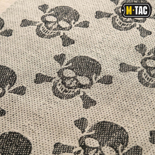 M-Tac - Shemagh Tragetuch - Piratenschädel - Schwarz / Coyote - 40903004