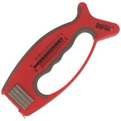 Smith's - 4-in-1 Fishing Knife Sharpener - Red - JIFF-FISH