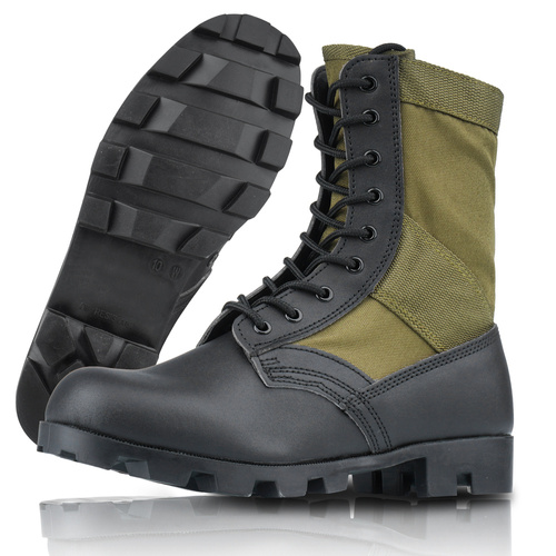 Mil-Tec - Buty wojskowe US Jungle Boots - Oliwkowy - 12826001