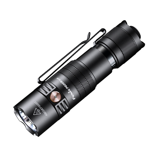 Fenix - Tactical LED Flashlight PD26R ACE with 1600 mAh Battery - 1300 lm - Black - PD26R ACE.