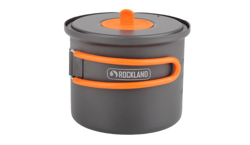 Rockland - Garnek aluminiowy z pokrywką Travel Light - 600 ml