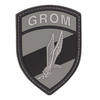101 Inc. - 3D-Aufnäher - GROM - Grau - 444130-7072